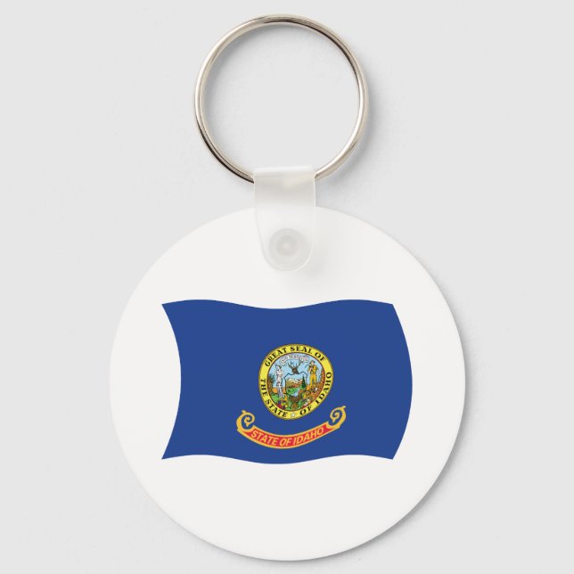 Idaho Flag Keychain (Front)