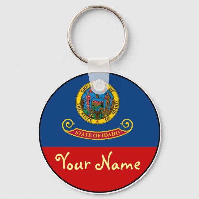 Idaho-FLAG Keychain (Front)