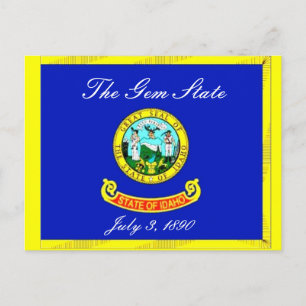 Idaho Flag Postcard