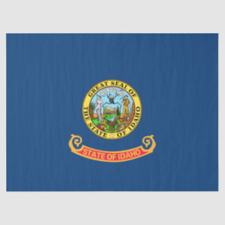 Idaho Flag: the Gem State, America Mountain West Tissue Paper