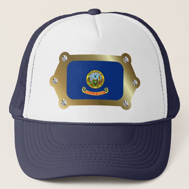 Idaho framed Flag Hat (Front)