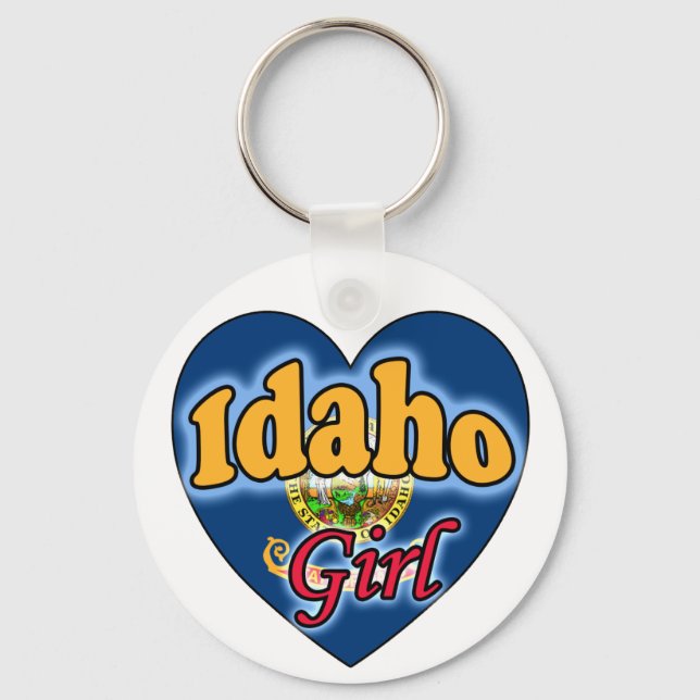 Idaho Girl Keychain (Front)