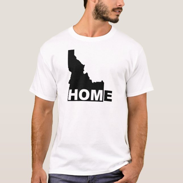 Idaho Home Away From State T-Shirt Tees (Front)