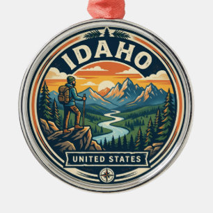 Idaho Idaho Metal Ornament