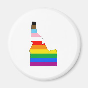 Idaho Inclusive Pride Magnet
