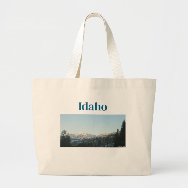 Idaho Large Tote Bag (Front)