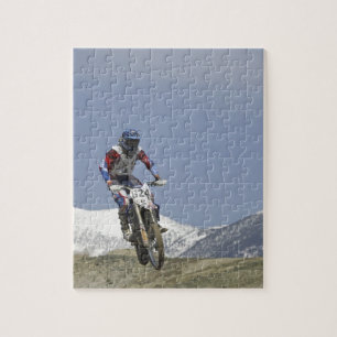 Idaho, Motocross Racing, Motorcycle Racing Jigsaw Puzzle
