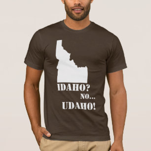 Idaho No Udaho Map T-Shirt