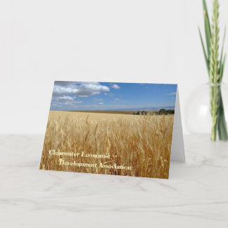 Idaho Palouse - Customized Card