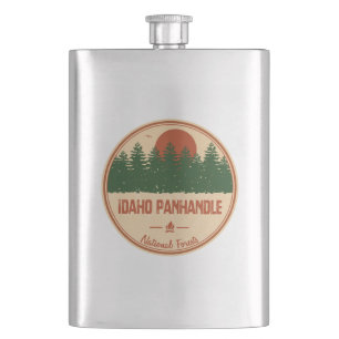 Idaho Panhandle National Forests Hip Flask
