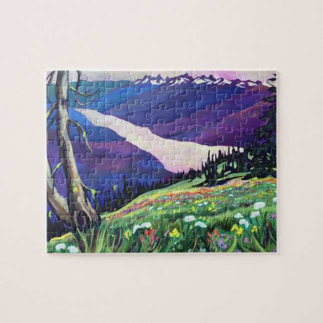 Idaho Peak Puzzle (Horizontal)