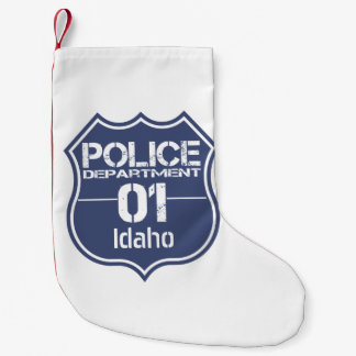 Idaho Police Department Shield 01 Small Christmas Stocking