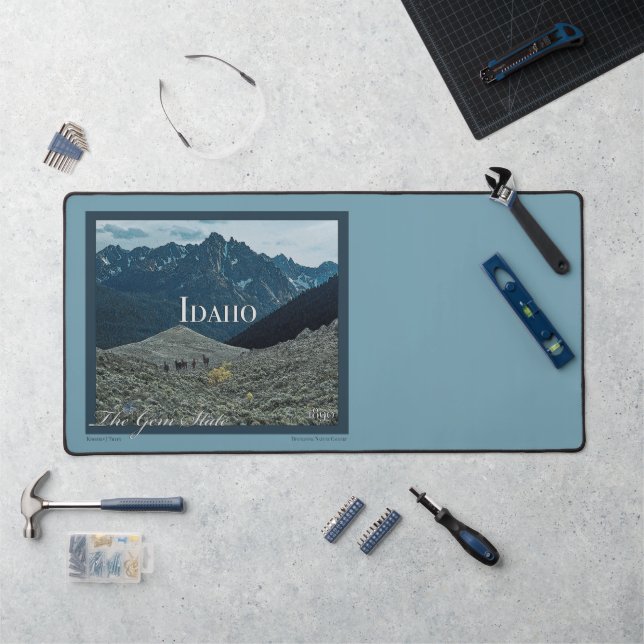 Idaho Poster Art Desk Mat (Workstation)