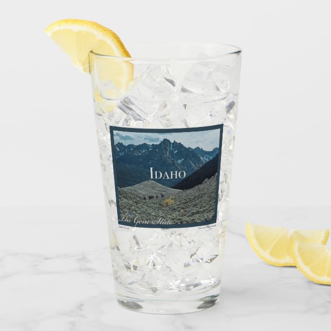 Idaho Poster Art Glass (Front Ice)