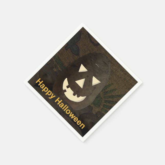 Idaho Potato Tato'lantern Napkin (Corner)