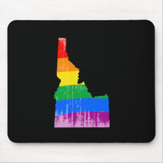 IDAHO PRIDE - DISTRESSED -.png Mouse Pad