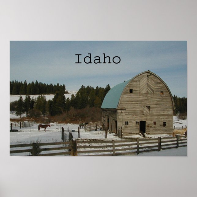 Idaho ~Print~ Poster (Front)