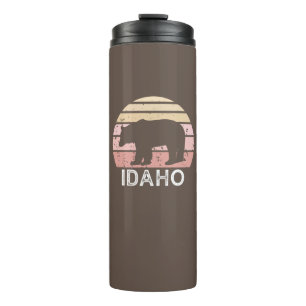 Idaho Retro Bear Thermal Tumbler