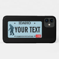 Idaho Sasquatch License Plate