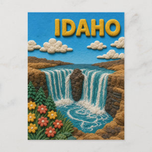 Idaho Shoshone Falls Modern KLAYKOO Postcard