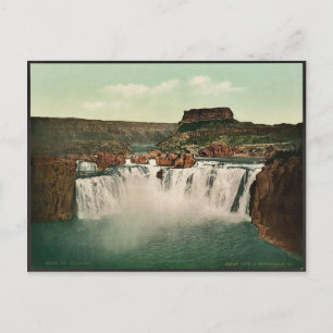 Idaho. Shoshone Falls rare Photochrom Postcard