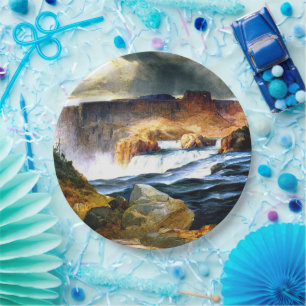Idaho, Shoshone Falls, Snake River Paper Plate