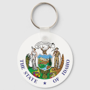 Idaho sign keychain
