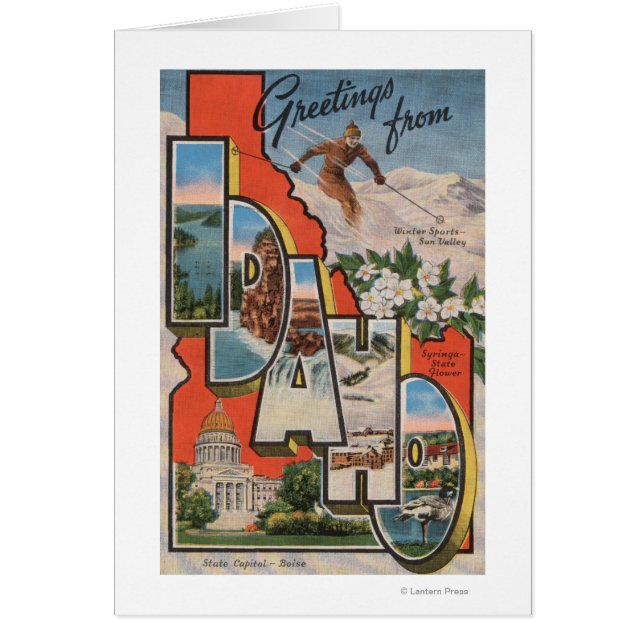 Idaho (Ski)Grandes Scènes De LETTREIdaho (Devant)