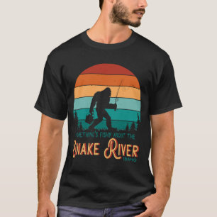 Idaho Snake River Sasquatch Fishing Adventure Keep T-Shirt
