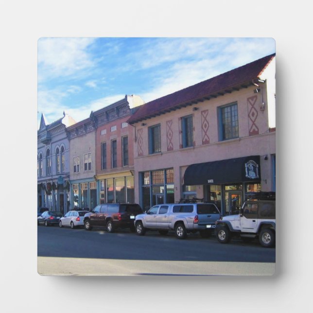 Idaho Springs, Colorado Plaque (Front)