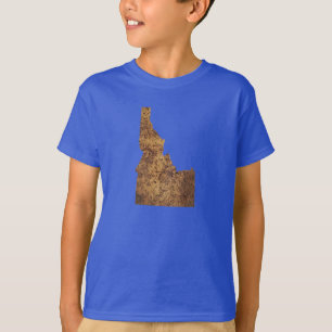 Idaho Spud Map T-Shirt