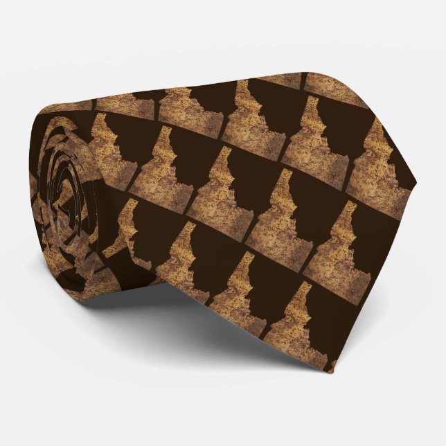 Idaho Spud Map Tie (Rolled)