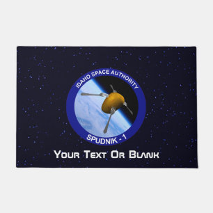 Idaho Spudnik Satellite Mission Patch Doormat