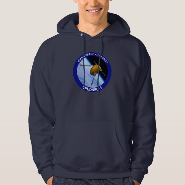 Idaho Spudnik Satellite Mission Patch Hoodie (Front)