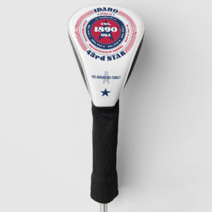 Idaho State Circle Custom Golf Head Cover