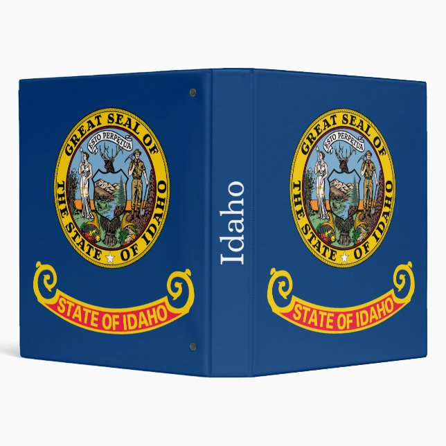 Idaho State Flag Binder (Background)