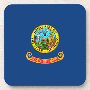 Idaho State Flag Design Coaster