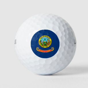 Idaho State Flag Design Golf Balls
