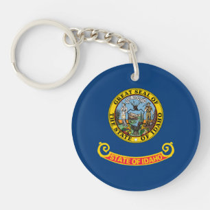 Idaho State Flag Keychain