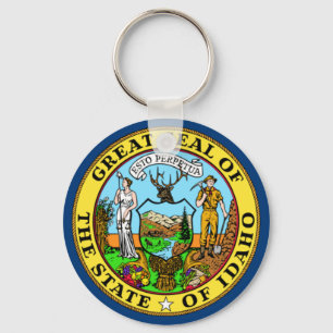 Idaho State Flag Keychain