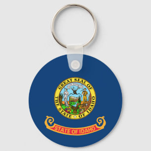 Idaho State Flag Keychain