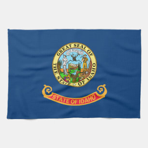 Idaho State Flag Kitchen Towel