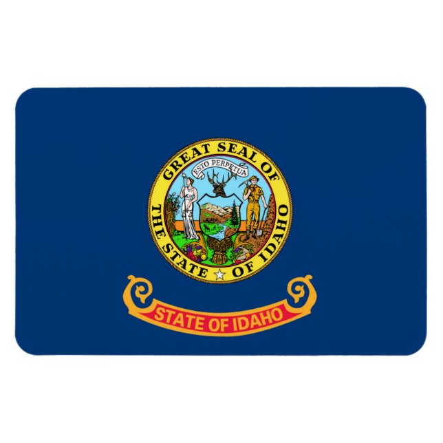 Idaho State flag Magnet (Horizontal)
