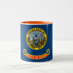 Idaho State Flag Two-Tone Coffee Mug