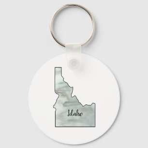 Idaho State Illustration Keychain