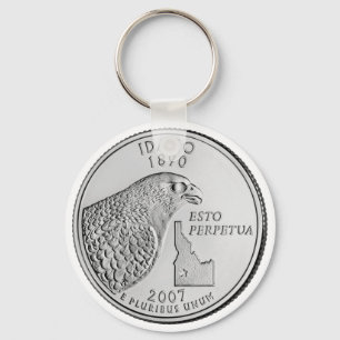Idaho State Quarter Keychain