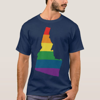 Idaho State Rainbow TShirt 1