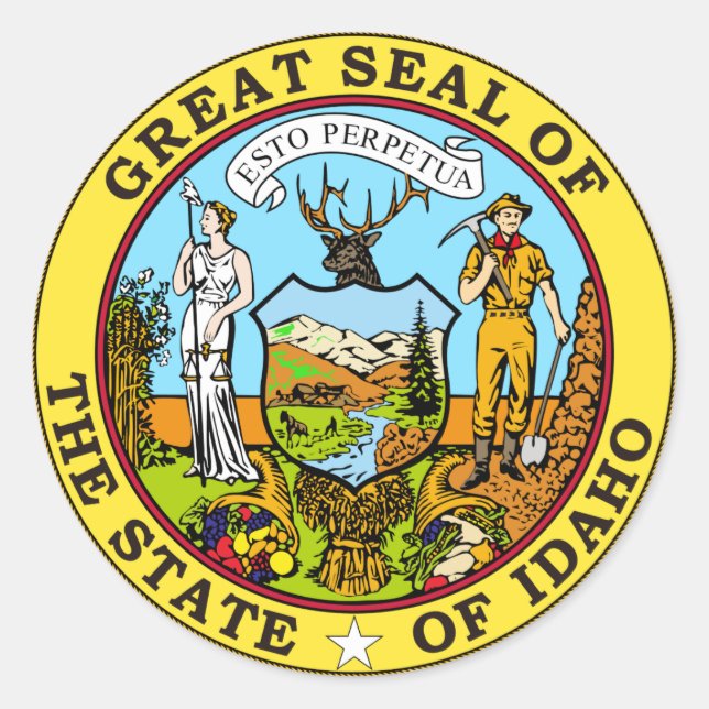 Idaho State Seal (Front)