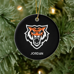 Idaho State University Bengals Spirit Design Ceramic Ornament
