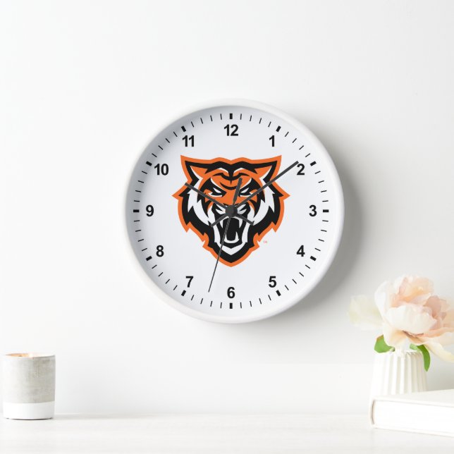 Idaho State University Bengals Spirit Design Clock (Home)